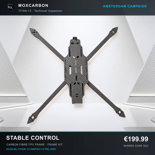 MOX MARK4 Titan GOW 13-Inch Carbon Fibre FPV Frame — Amsterdam Stable Control 0381 product image