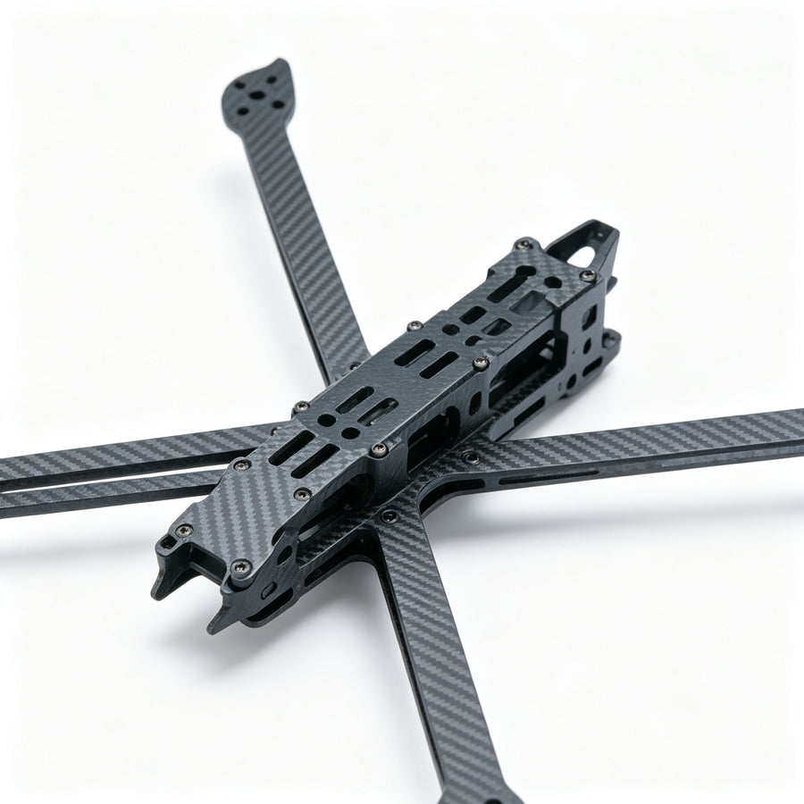 MOX XL10V7 10" Carbon Fiber FPV Frame – Lightweight Performance Drone