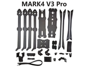 Châssis de course FPV en fibre de carbone MOX MARK4 V2 7-10" – Freestyle ultra-léger